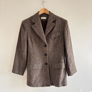 Vintage PASTILLE Wool Blazer Dark Academia